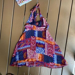 For love and lemons patchwork dress size small